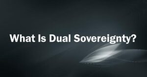 what is dual sovereignty